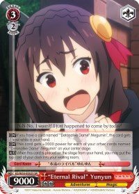 "Eternal Rival" Yunyun (KS/W55-E052S SR) [KonoSuba 2] | Cracking-Singles