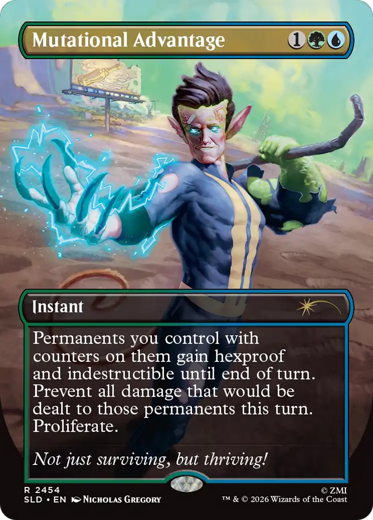 Mutational Advantage [Secret Lair Drop Series] | Cracking-Singles
