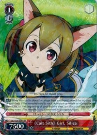 Cait Sith Girl, Silica (SAO/S26-E041 RR) [Sword Art Online Vol.2] | Cracking-Singles