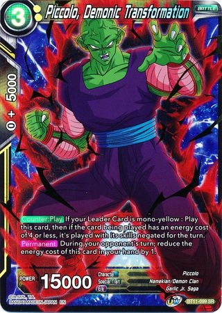 Piccolo, Demonic Transformation (BT11-099) [Vermilion Bloodline 2nd Edition] | Cracking-Singles