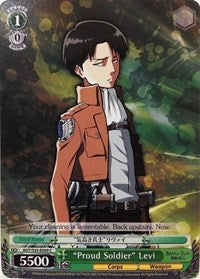 "Proud Soldier" Levi (AOT/S35-E049 C) [Attack on Titan] | Cracking-Singles