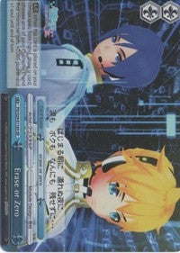 Erase or Zero (PD/S29-E116S SR) [Hatsune Miku: Project DIVA F 2nd] | Cracking-Singles