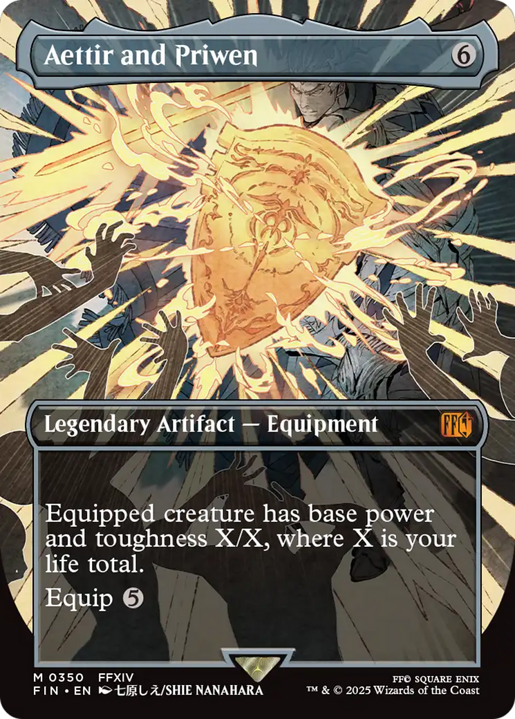 Aettir and Priwen (Borderless) [FINAL FANTASY] | Cracking-Singles