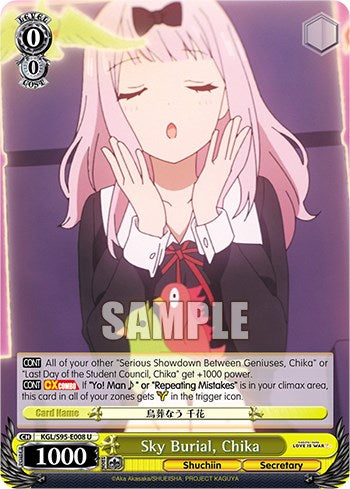 Sky Burial, Chika [Kaguya-Sama: Love is War?] | Cracking-Singles