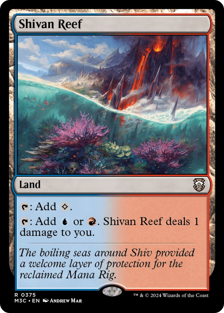 Shivan Reef [Modern Horizons 3 Commander] | Cracking-Singles