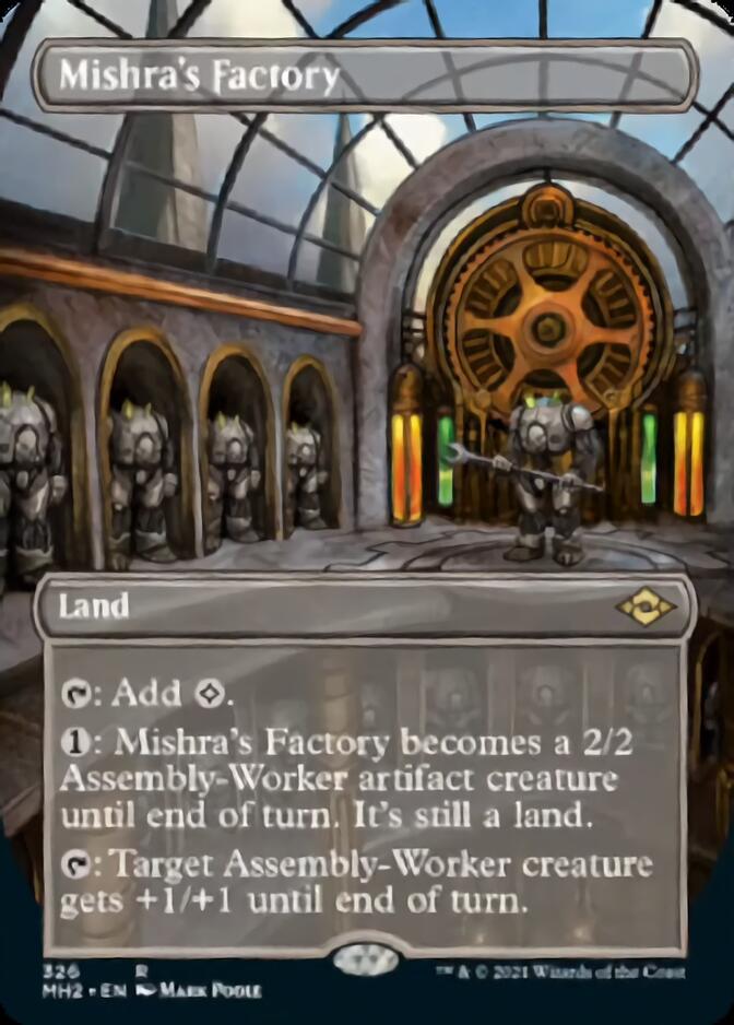 Mishra's Factory (Borderless Alternate Art) [Modern Horizons 2] | Cracking-Singles