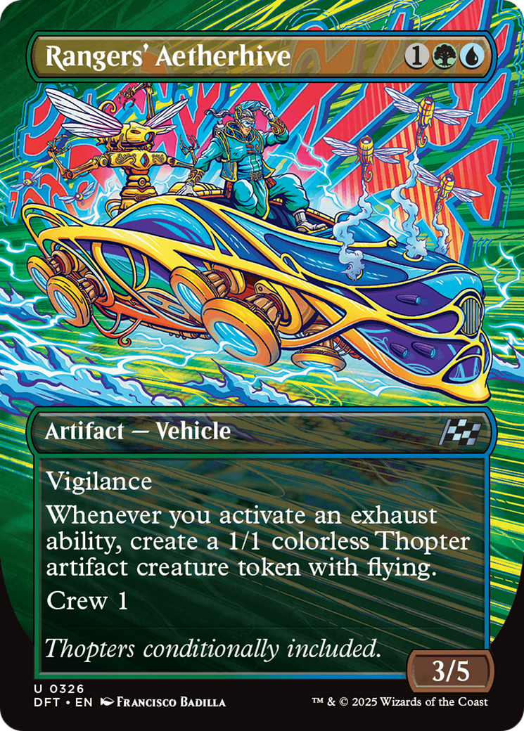 Rangers' Aetherhive (Borderless) [Aetherdrift] | Cracking-Singles