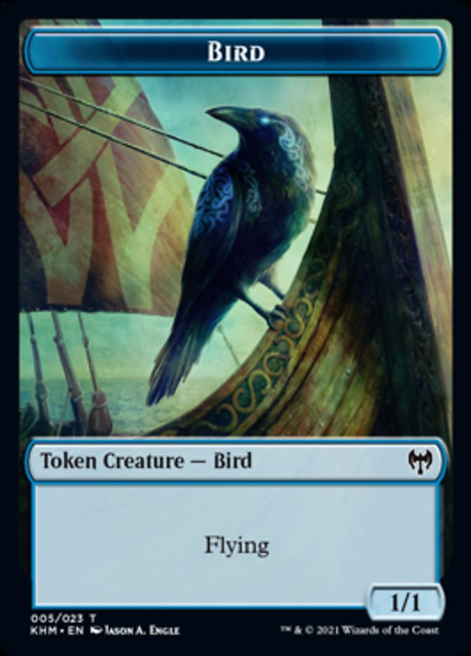 Bird Token [Kaldheim Tokens] | Cracking-Singles