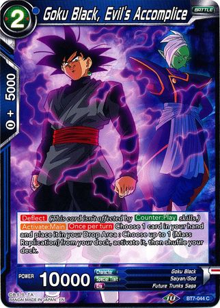 Goku Black, Evil's Accomplice (BT7-044) [Assault of the Saiyans] | Cracking-Singles