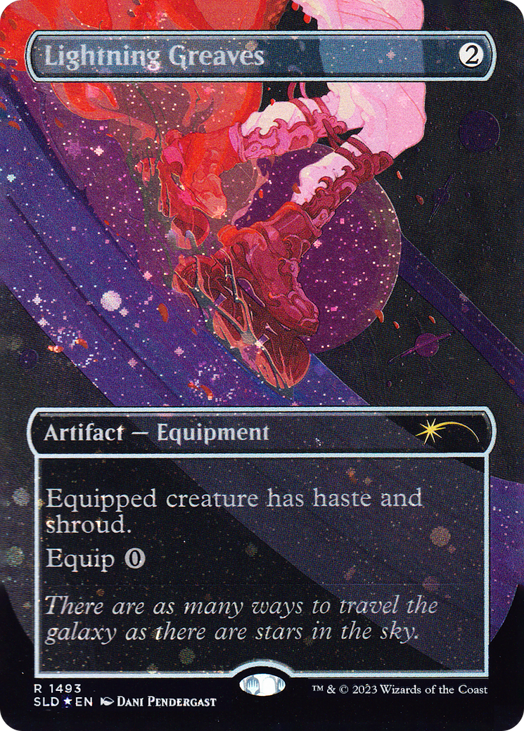 Lightning Greaves (1493) (Galaxy Foil) [Secret Lair Drop Series] | Cracking-Singles
