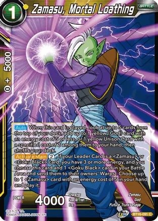Zamasu, Mortal Loathing (BT16-091) [Realm of the Gods] | Cracking-Singles