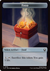 Ballistic Boulder // Food (0019) Double-Sided Token [Avatar: The Last Airbender Tokens] | Cracking-Singles