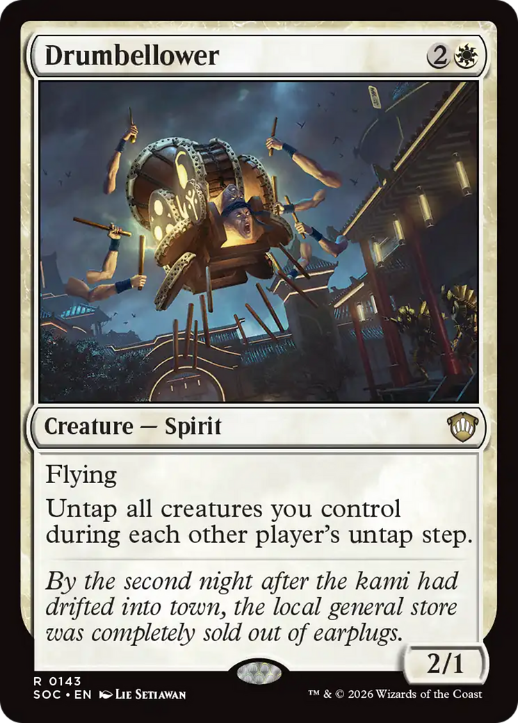 Drumbellower [Secrets of Strixhaven Commander] | Cracking-Singles
