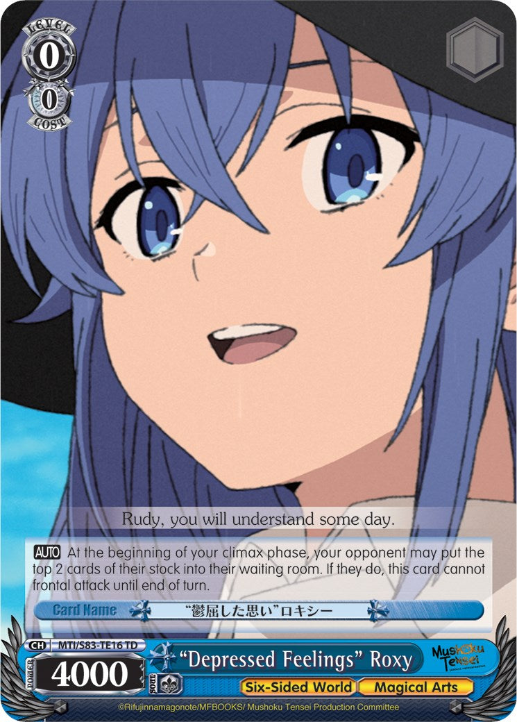 "Depressed Feelings" Roxy (MTI/S83-TE16 TD) [Mushoku Tensei: Jobless Reincarnation] | Cracking-Singles