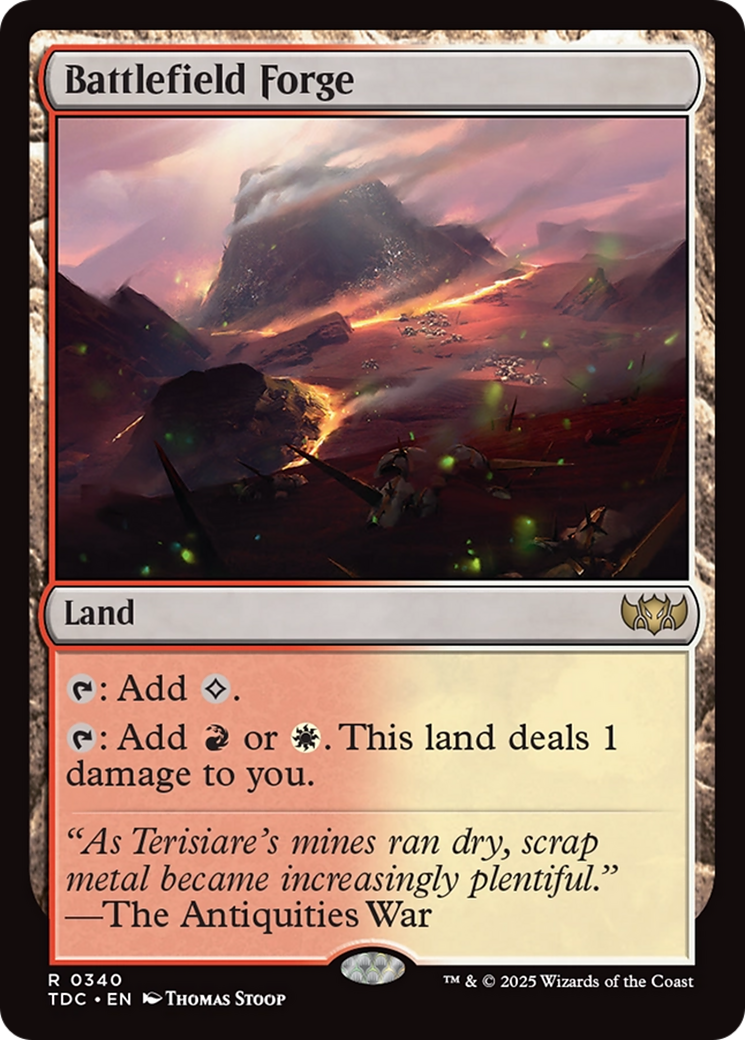 Battlefield Forge [Tarkir: Dragonstorm Commander] | Cracking-Singles