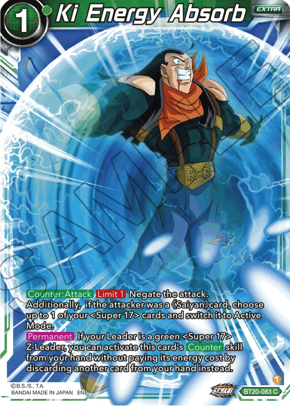Ki Energy Absorb (BT20-083) [Power Absorbed] | Cracking-Singles