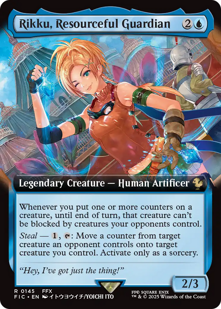 Rikku, Resourceful Guardian (Extended Art) [FINAL FANTASY Commander] | Cracking-Singles