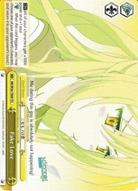Fake Love (NK/W30-TE09 TD) [NISEKOI -False Love-] | Cracking-Singles