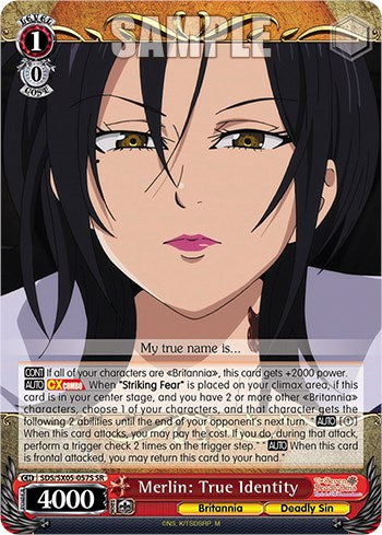 Merlin: True Identity (SR) [The Seven Deadly Sins: Revival of The Commandments] | Cracking-Singles