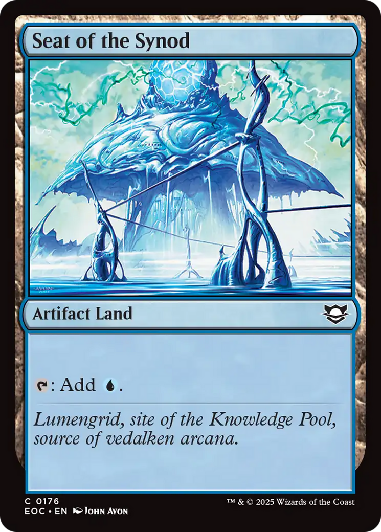 Seat of the Synod [Edge of Eternities Commander] | Cracking-Singles
