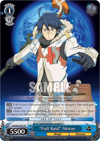 "Full Raid" Shiroe [Log Horizon Power Up Set] | Cracking-Singles