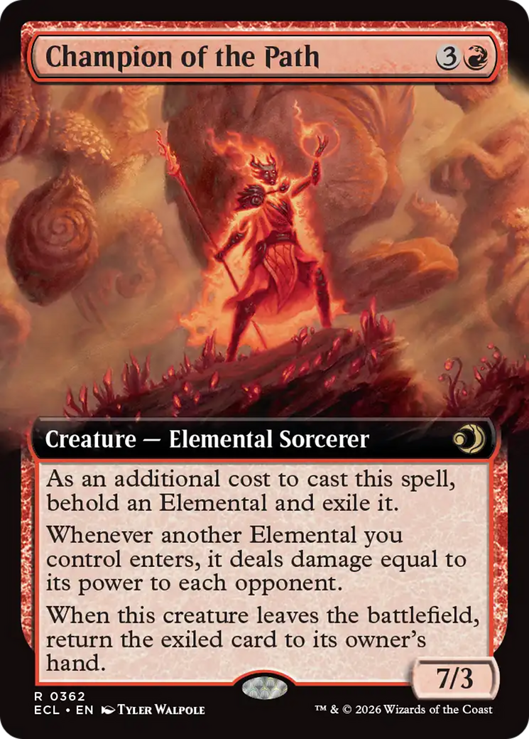 Champion of the Path (Extended Art) [Lorwyn Eclipsed] | Cracking-Singles