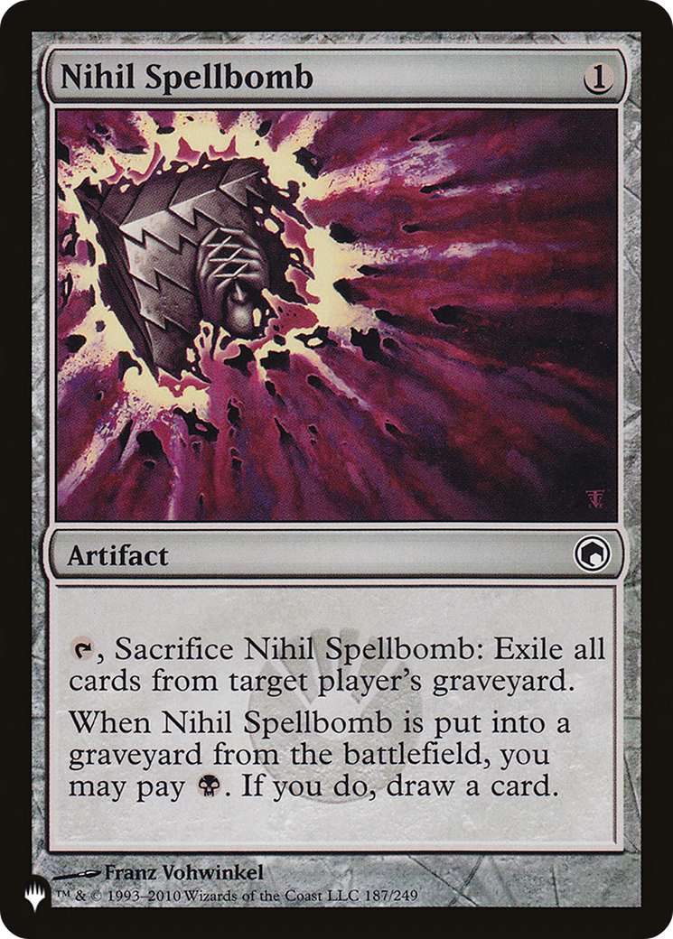 Nihil Spellbomb [The List] | Cracking-Singles