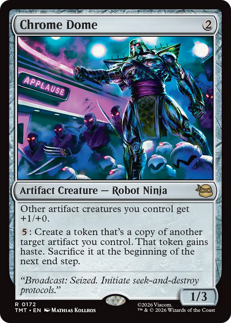 Chrome Dome [Teenage Mutant Ninja Turtles] | Cracking-Singles