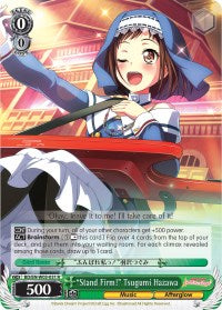 "Stand Firm!" Tsugumi Hazawa (BD/EN-W03-031 R) [BanG Dream! Girls Band Party! MULTI LIVE] | Cracking-Singles