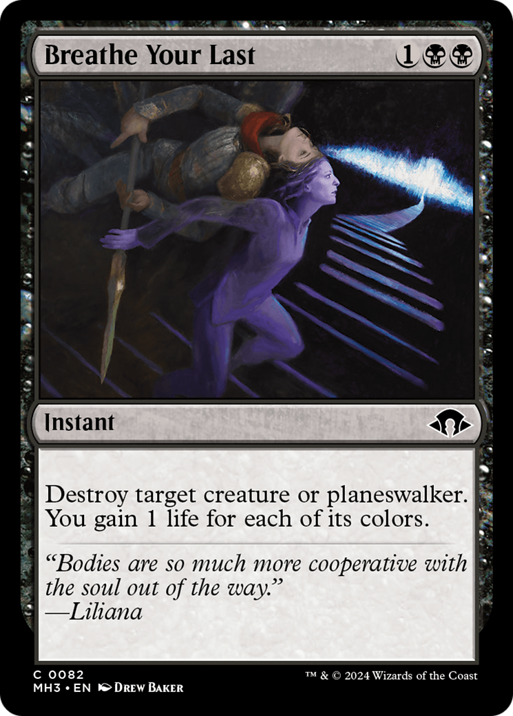 Breathe Your Last [Modern Horizons 3] | Cracking-Singles