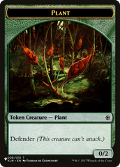 Food // Plant Double-Sided Token [The List] | Cracking-Singles