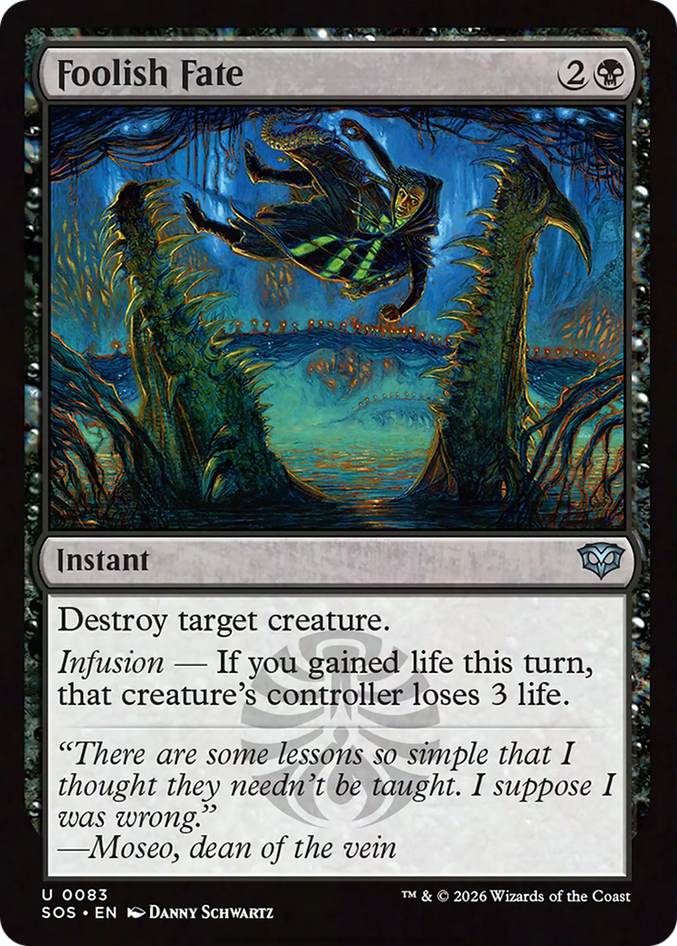 Foolish Fate [Secrets of Strixhaven] | Cracking-Singles