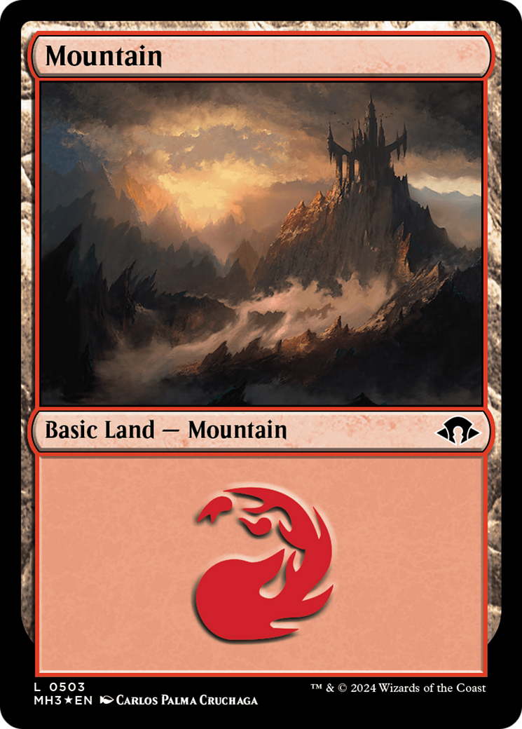 Mountain (0503) (Ripple Foil) [Modern Horizons 3] | Cracking-Singles