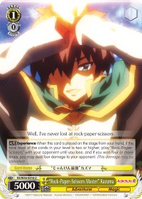"Rock-Paper-Scissors Master" Kazuma (KS/W55-E016 U) [KonoSuba 2] | Cracking-Singles