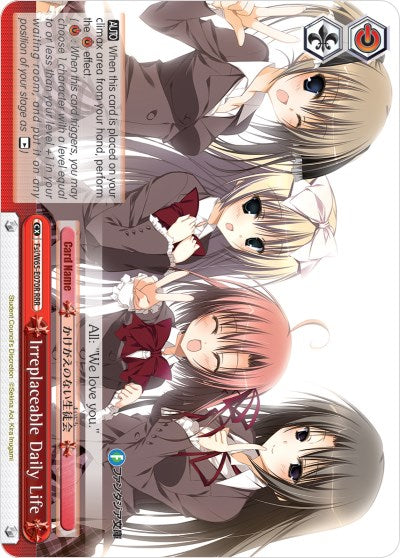 Irreplaceable Daily Life (Fsi/W65-E070R RRR) [Fujimi Fantasia Bunko] | Cracking-Singles