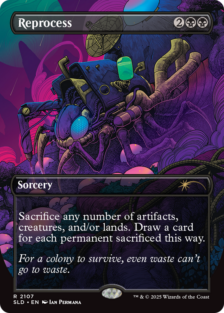 Reprocess (Galaxy Foil) [Secret Lair Drop Series] | Cracking-Singles