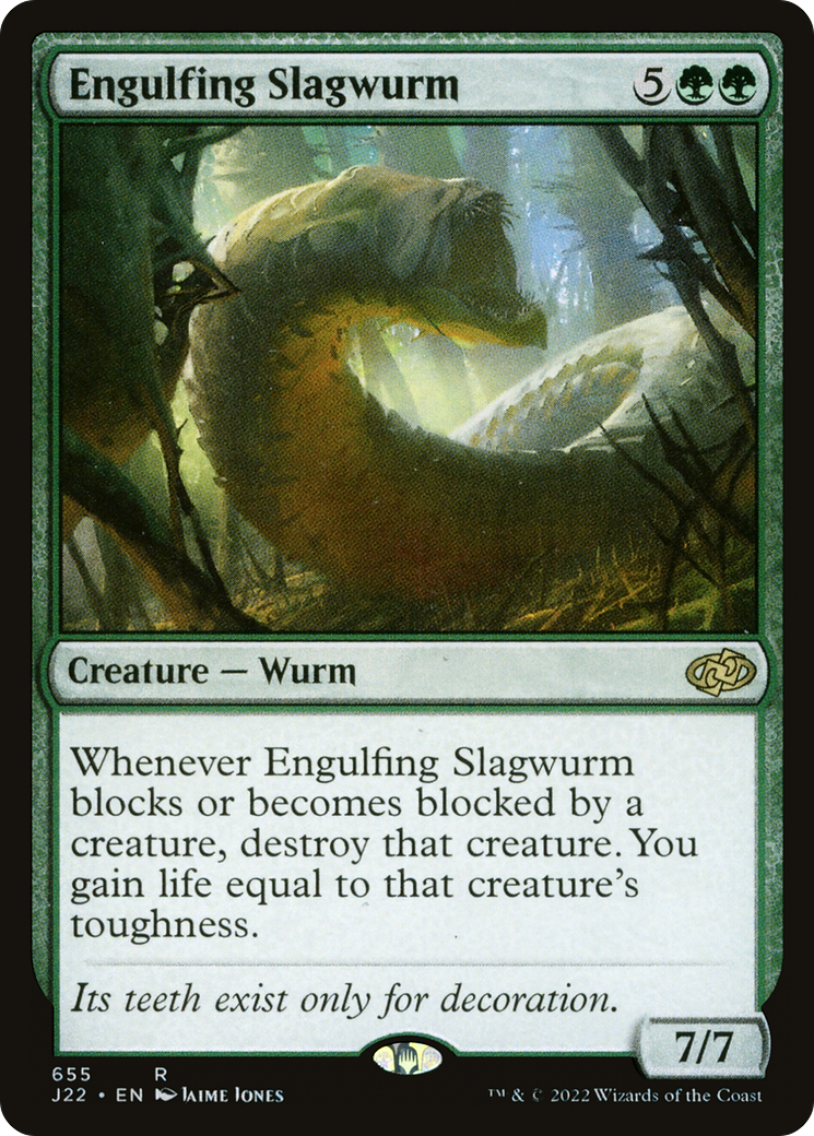 Engulfing Slagwurm [Jumpstart 2022] | Cracking-Singles