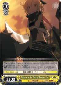 Posture in the Face of Enemy, Felt (RZ/S55-E007 U) [Re:ZERO Vol.2] | Cracking-Singles