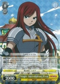 Magic Swordsman, Erza (FT/EN-S02-004 R) [Fairy Tail ver.E] | Cracking-Singles