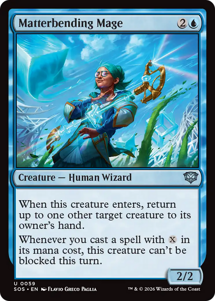 Matterbending Mage [Secrets of Strixhaven] | Cracking-Singles