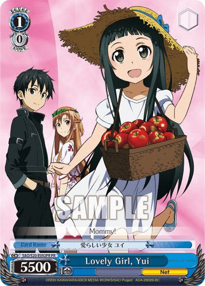 Lovely Girl, Yui (SAO/S20-E092 PR) (Promo) [Sword Art Online] | Cracking-Singles