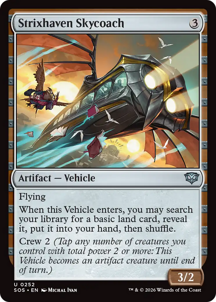 Strixhaven Skycoach [Secrets of Strixhaven] | Cracking-Singles