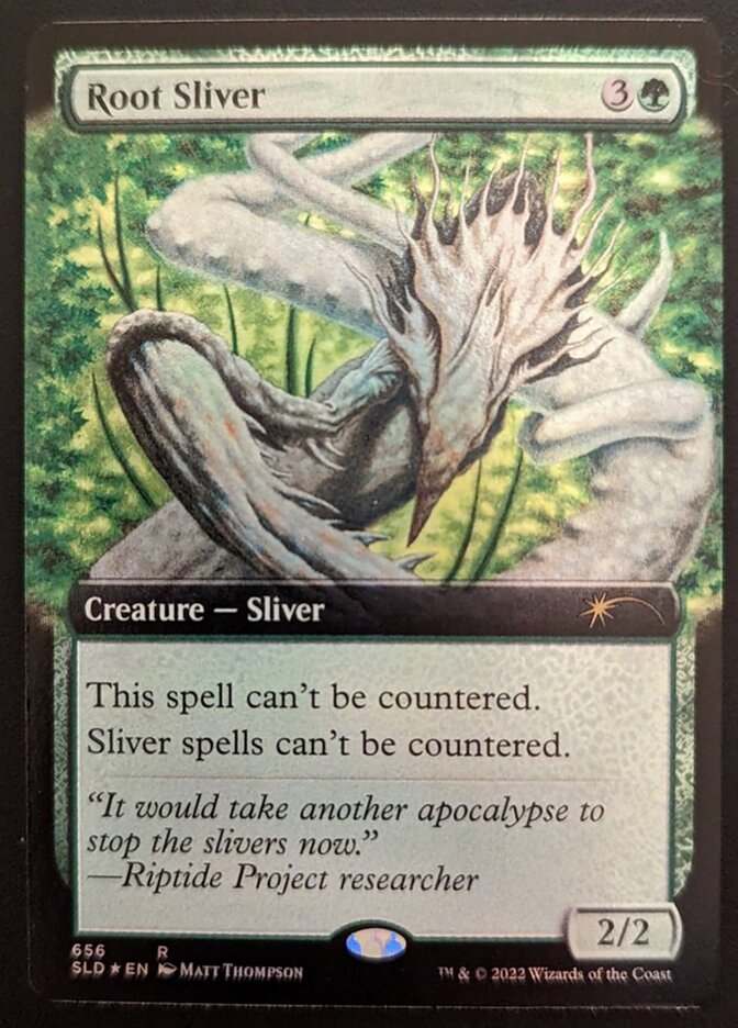Root Sliver (Extended Art) [Secret Lair Drop Promos] | Cracking-Singles