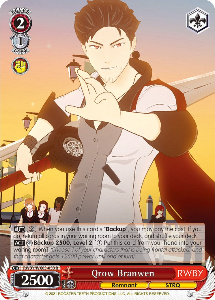 Qrow Branwen (RWBY/WX03-050 R) [RWBY] | Cracking-Singles