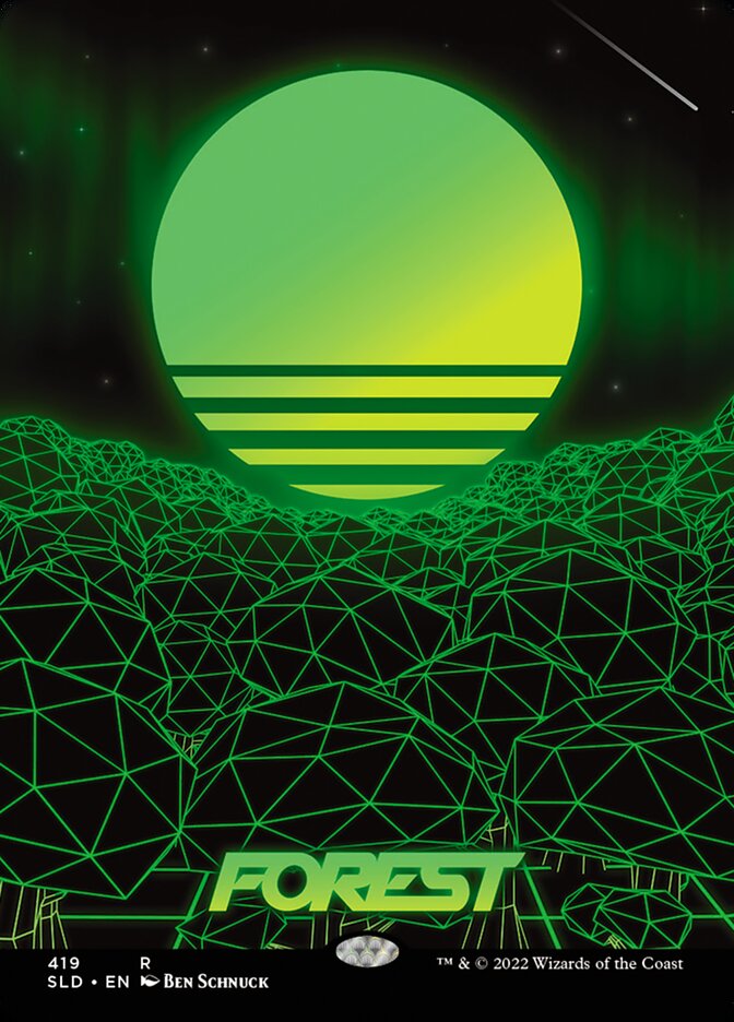 Forest (419) [Secret Lair Drop Series] | Cracking-Singles