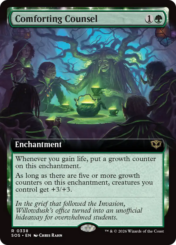 Comforting Counsel (Extended Art) [Secrets of Strixhaven] | Cracking-Singles
