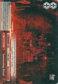 Summoning Ritual (FS/S34-E073 CC) [Fate/Stay Night [Unlimited Blade Works]] | Cracking-Singles