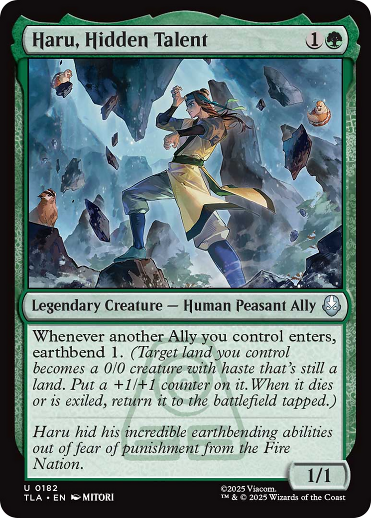 Haru, Hidden Talent [Avatar: The Last Airbender] | Cracking-Singles