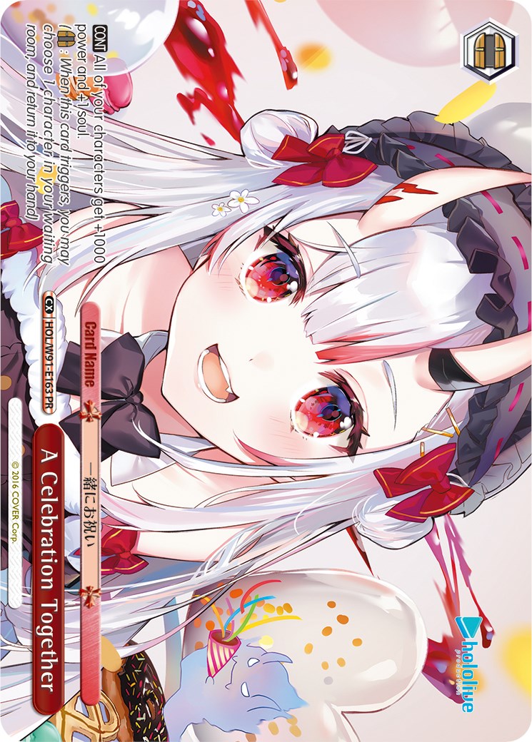 A Celebration Together (HOL/W91-E163 PR) [hololive production] | Cracking-Singles