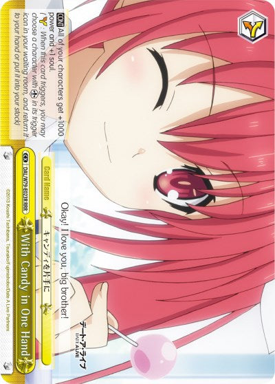 With Candy in One Hand (DAL/W79-E023R RRR) [Date A Live] | Cracking-Singles